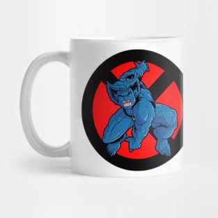 Blue Furry Guy Mug